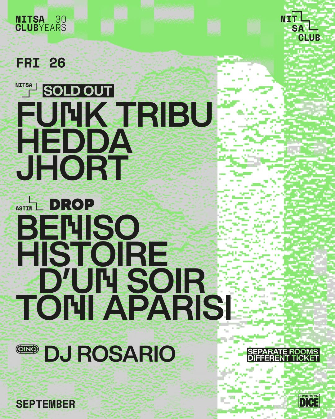 Funk Tribu · Hedda · Jhort / Drop Dance Society: Beniso · Histoire D'Un Soir · Toni Aparisi