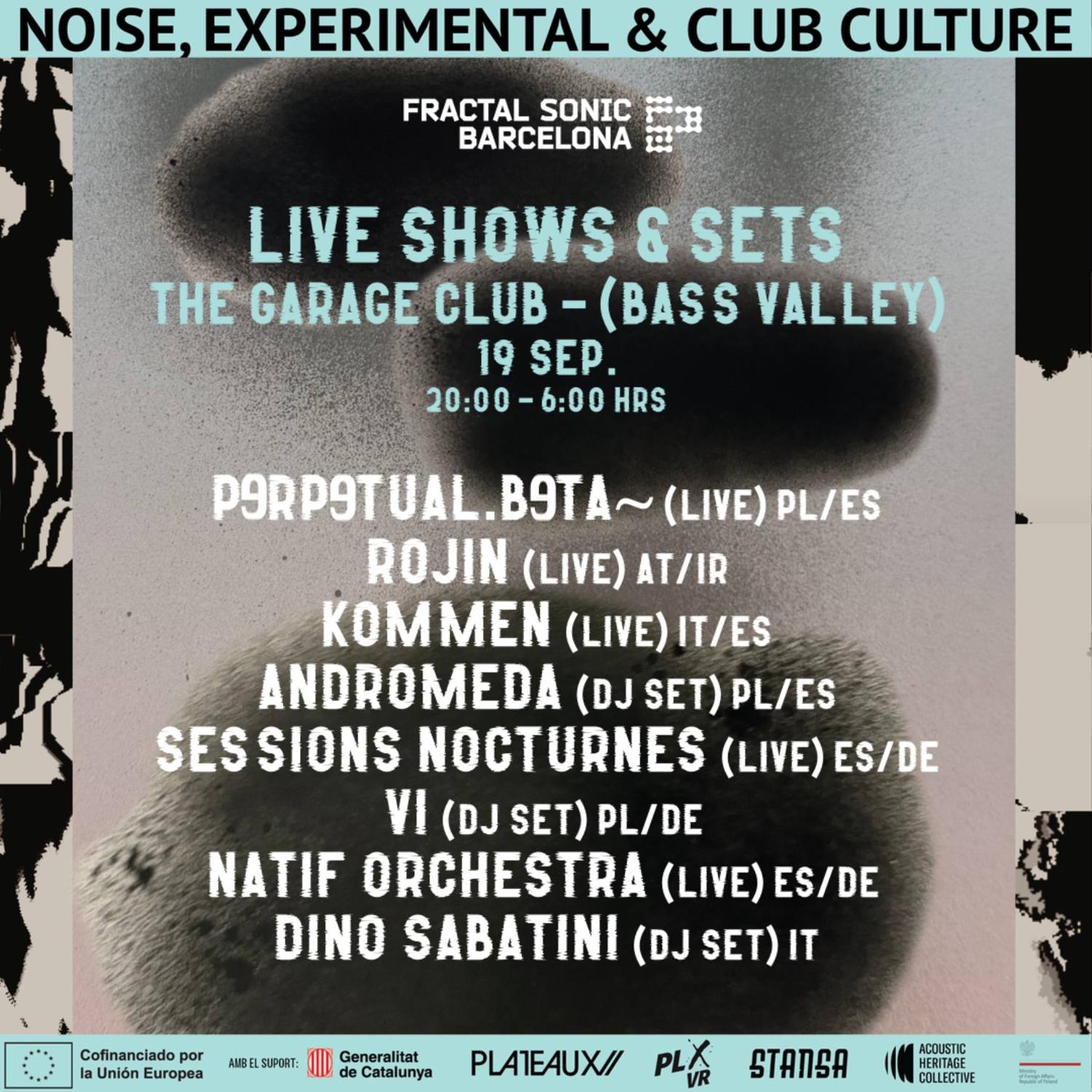 Fractal Sonic Club Night