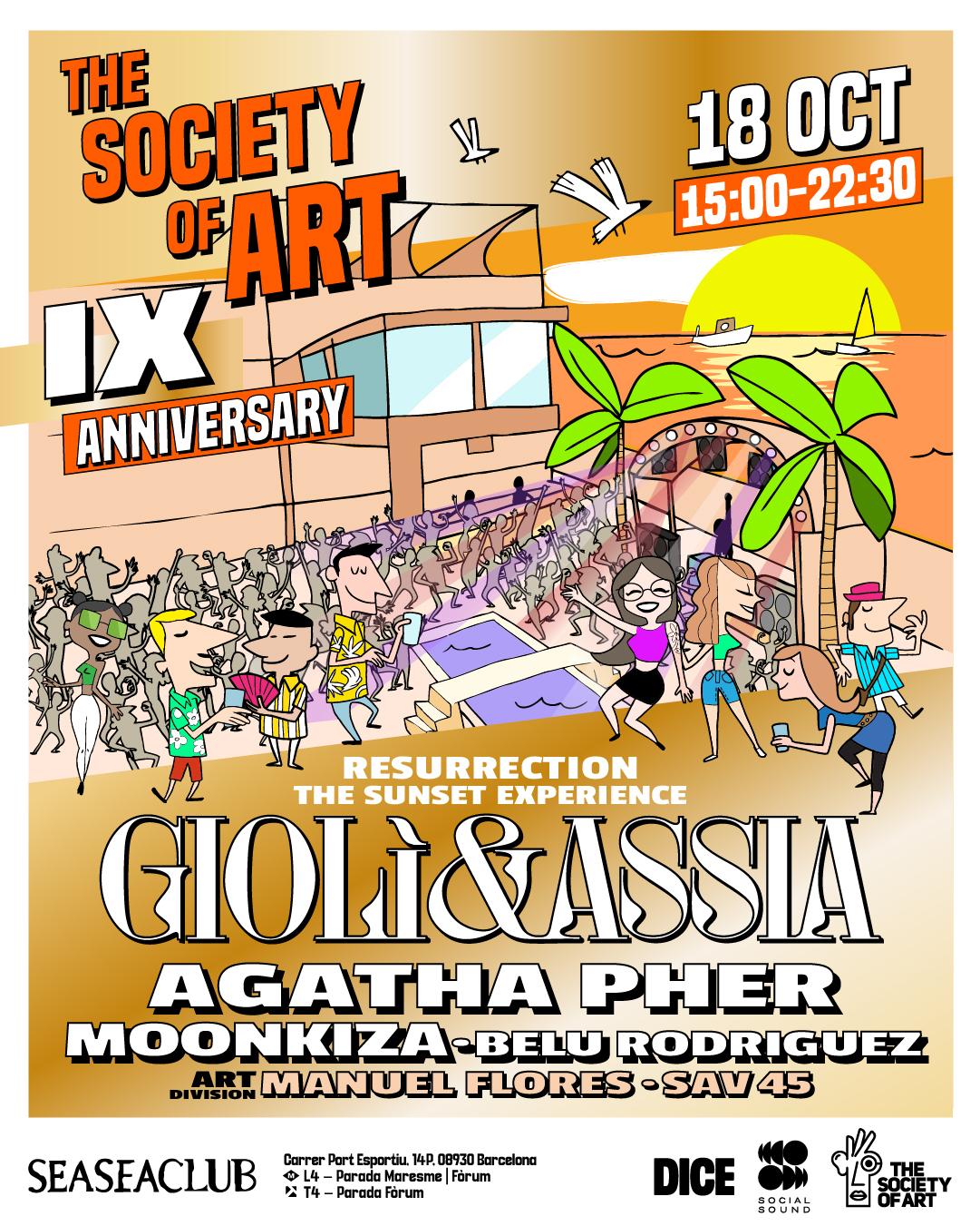 Tsoa Ix Anniversary: Giolì & Assia Resurrection Sunset Experience ( Open Air )