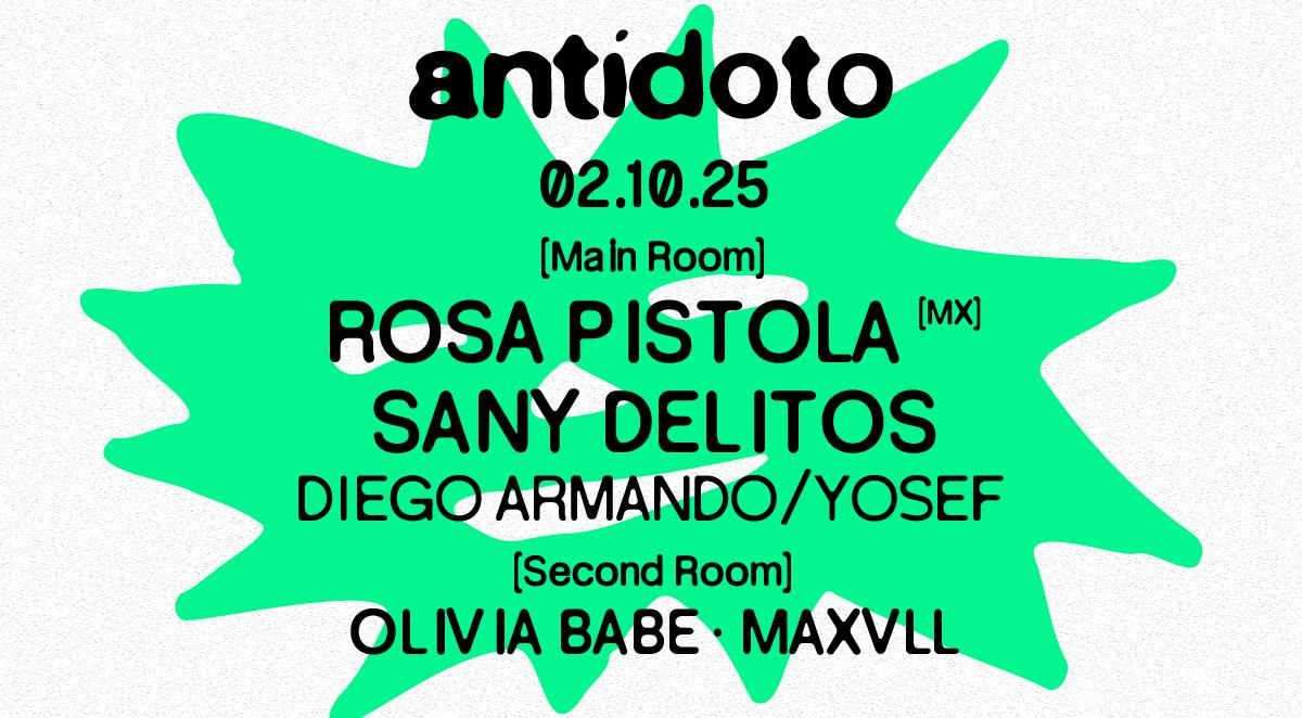 Antidoto Club: Rosa Pistola