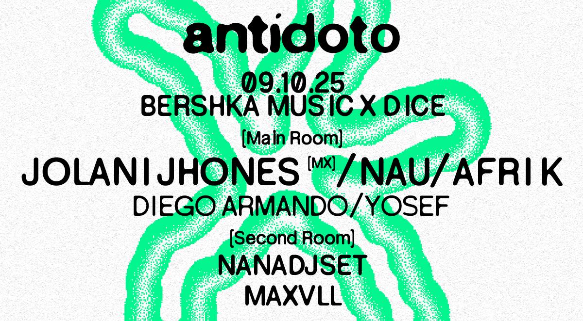 Antidoto Club X Bershka Music