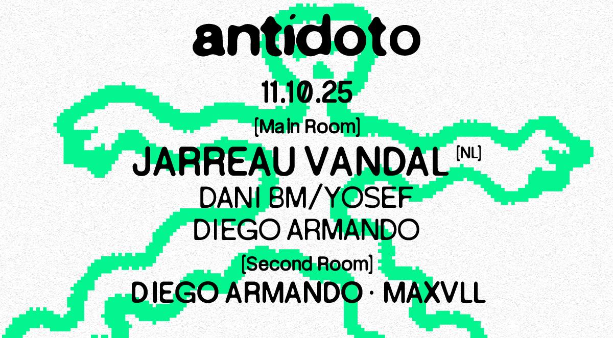 Antidoto Club: Jarreau Vandal