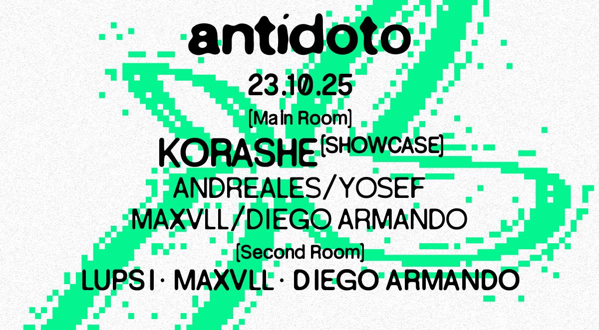 Antidoto Club: Korashe (Showcase)