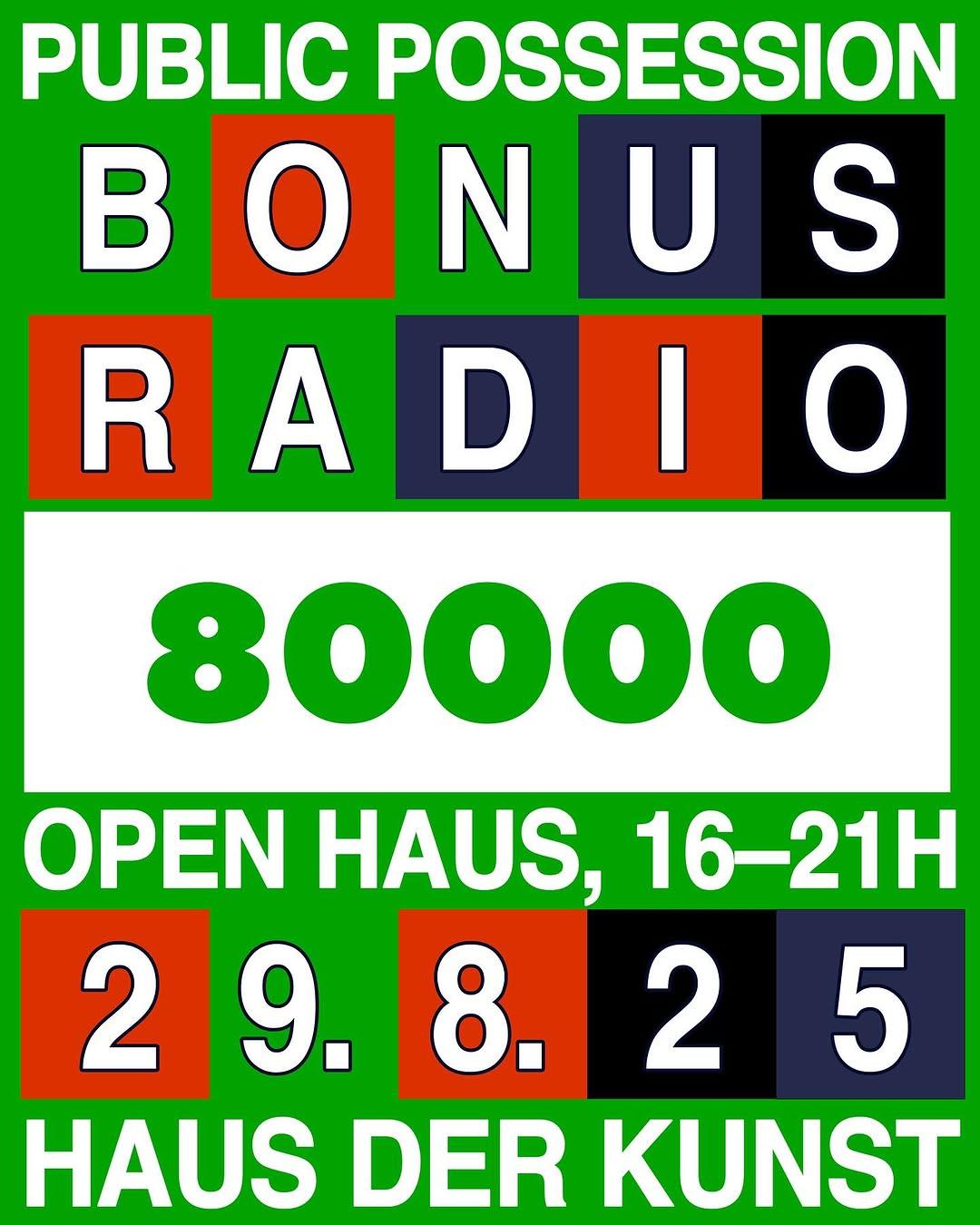 Public Possession Bonus - Radio 80000 Spezial