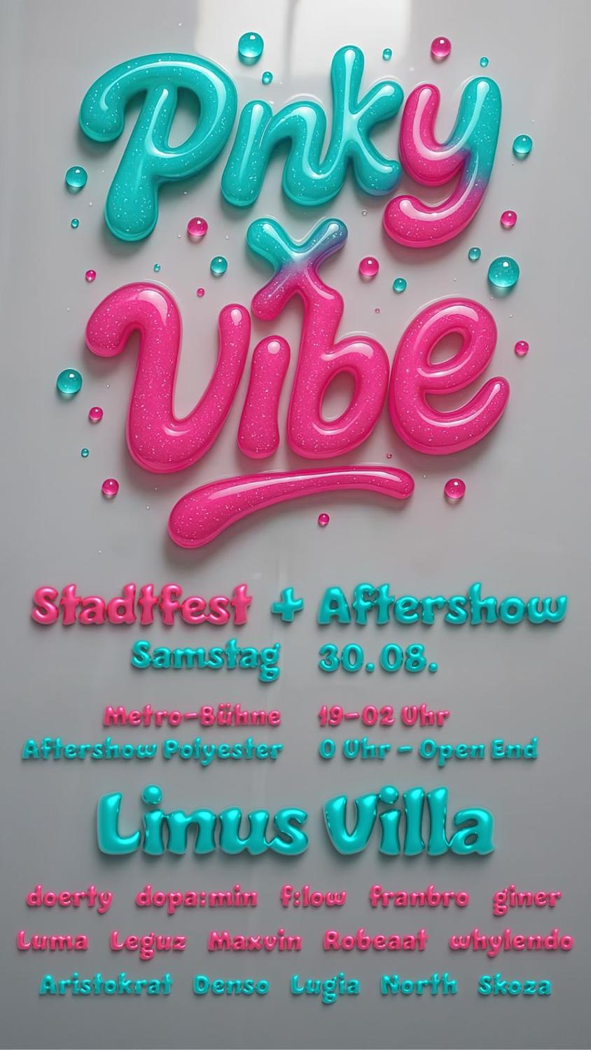 Pinky Promise X Vibe Club Stadtfest Edition With Linus Villa