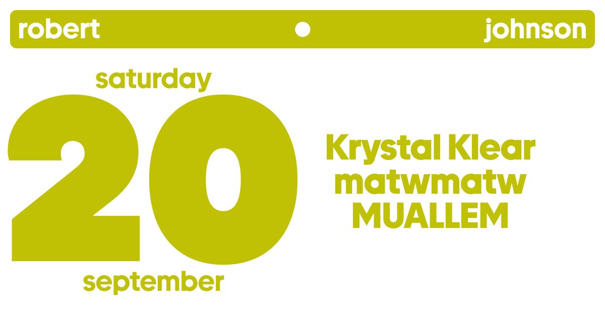 Lifesaver Saturday / Krystal Klear / Matwmatw / Muallem