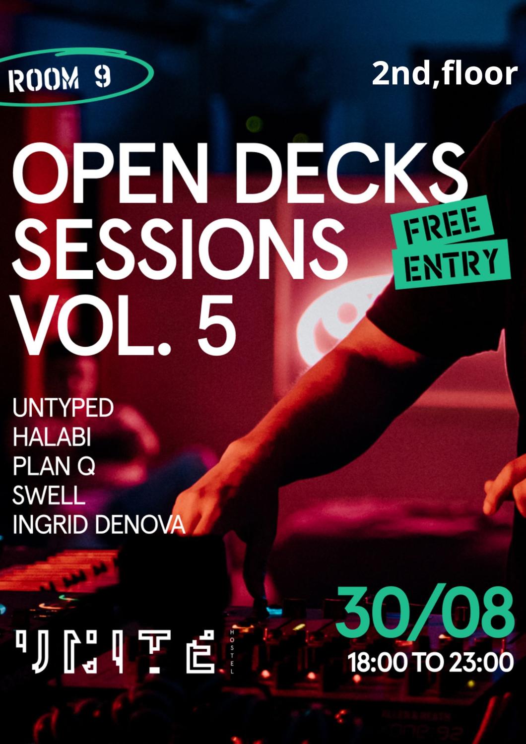 Free Tardeo: Open Decks Session Vol. 5