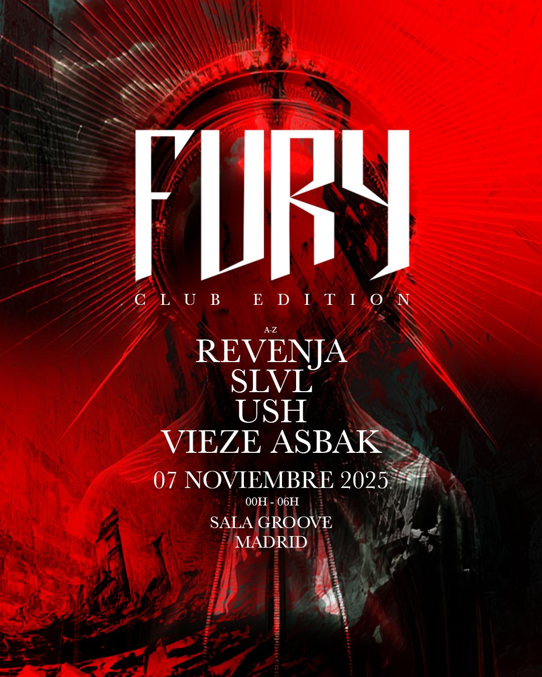 Fury Hard Techno - Madrid Club Edition