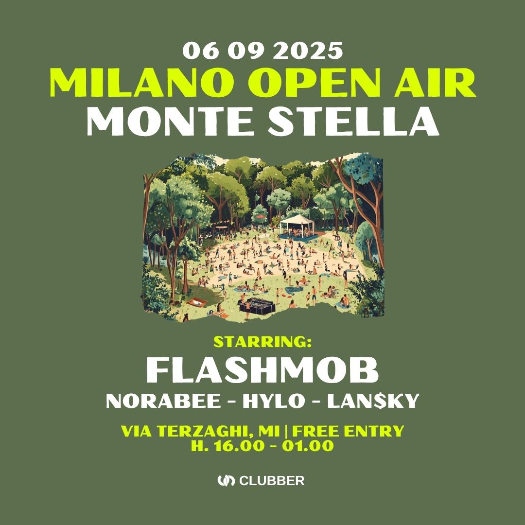 Milano Open Air At Anfiteatro Monte Stella With Flashmob