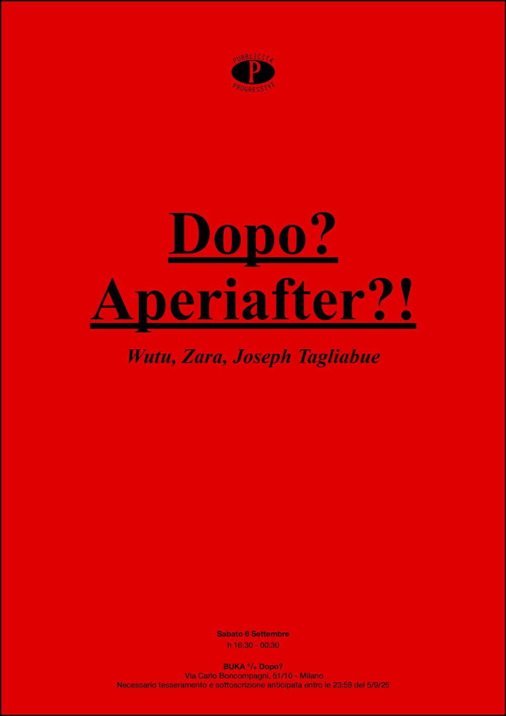Buka - Aperiafter