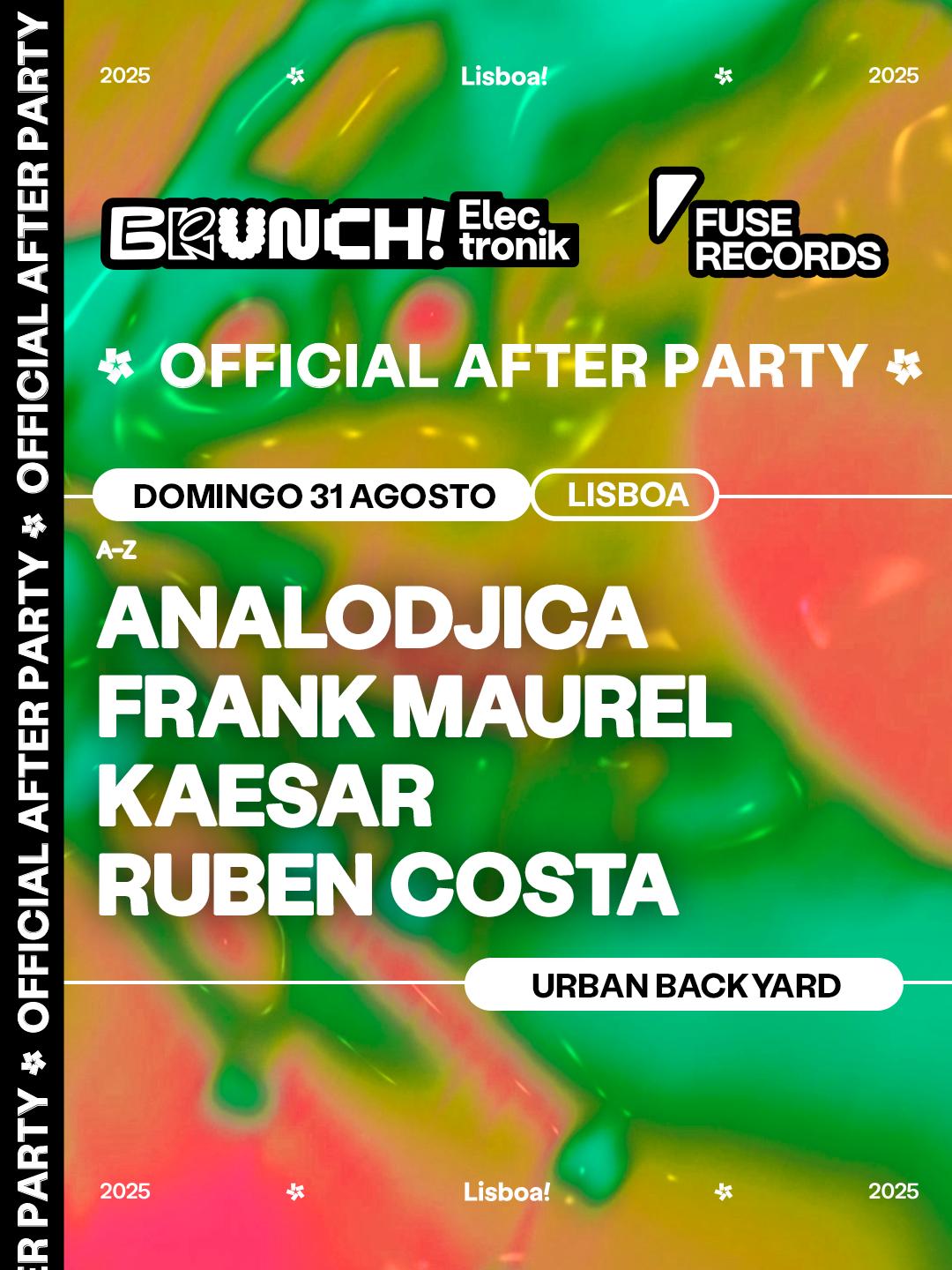 Brunch Electronik X Fuse Records: Official Afterparty