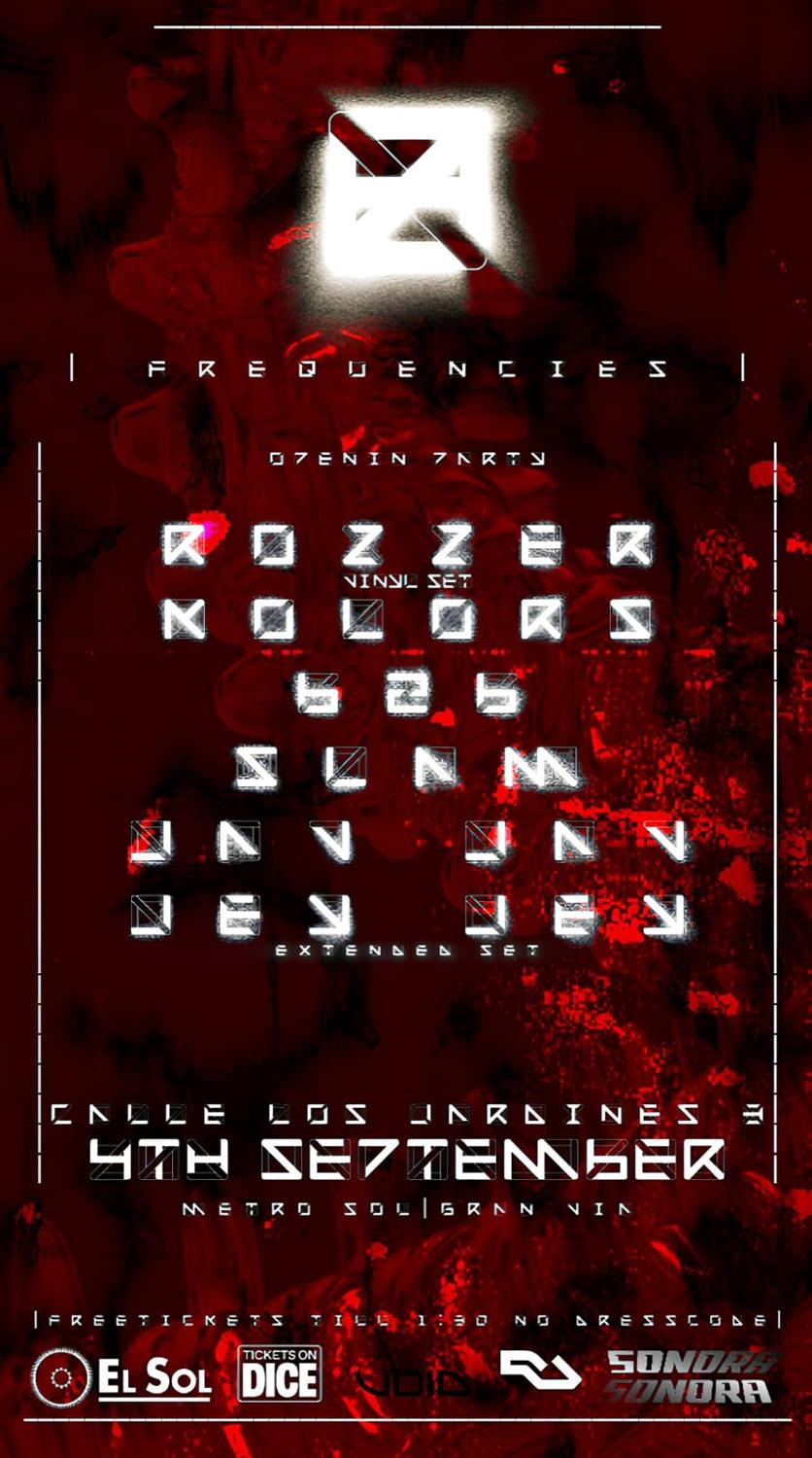Lista Gratis Hasta La 01:30 Frequencies Fhz Hardtechno