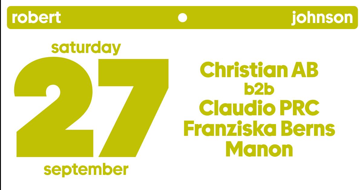 Lifesaver Saturday / Christian Ab B2B Claudio Prc / Franziska Berns / Manon