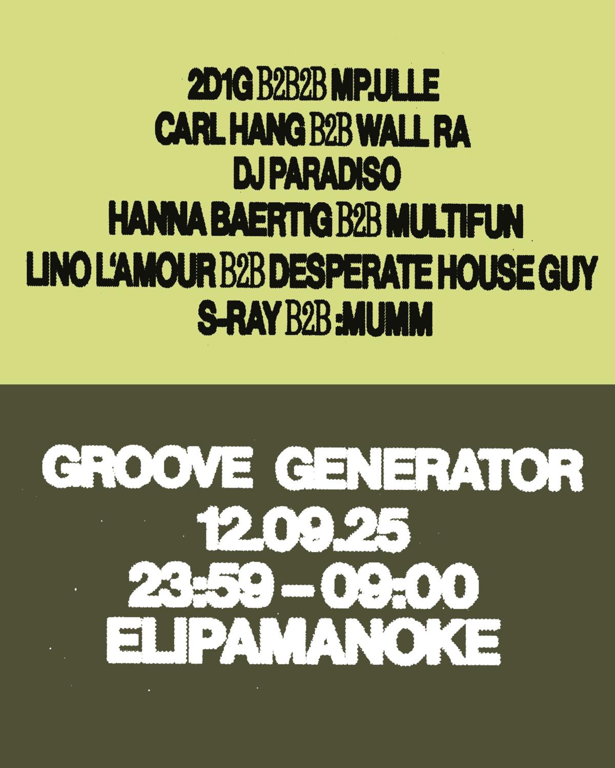Groove Generator