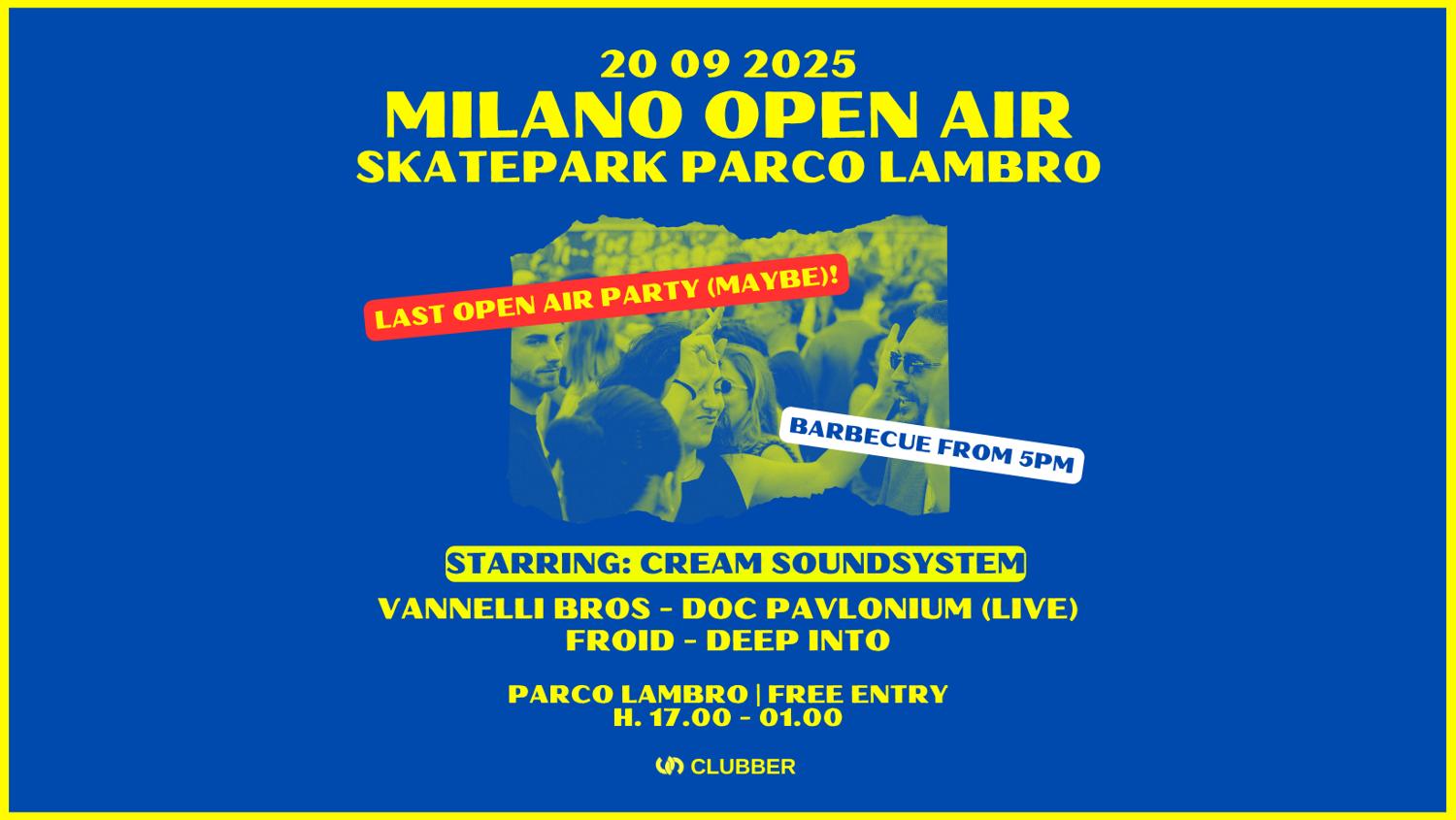 Milano Open Air - Skatepark Parco Lambro