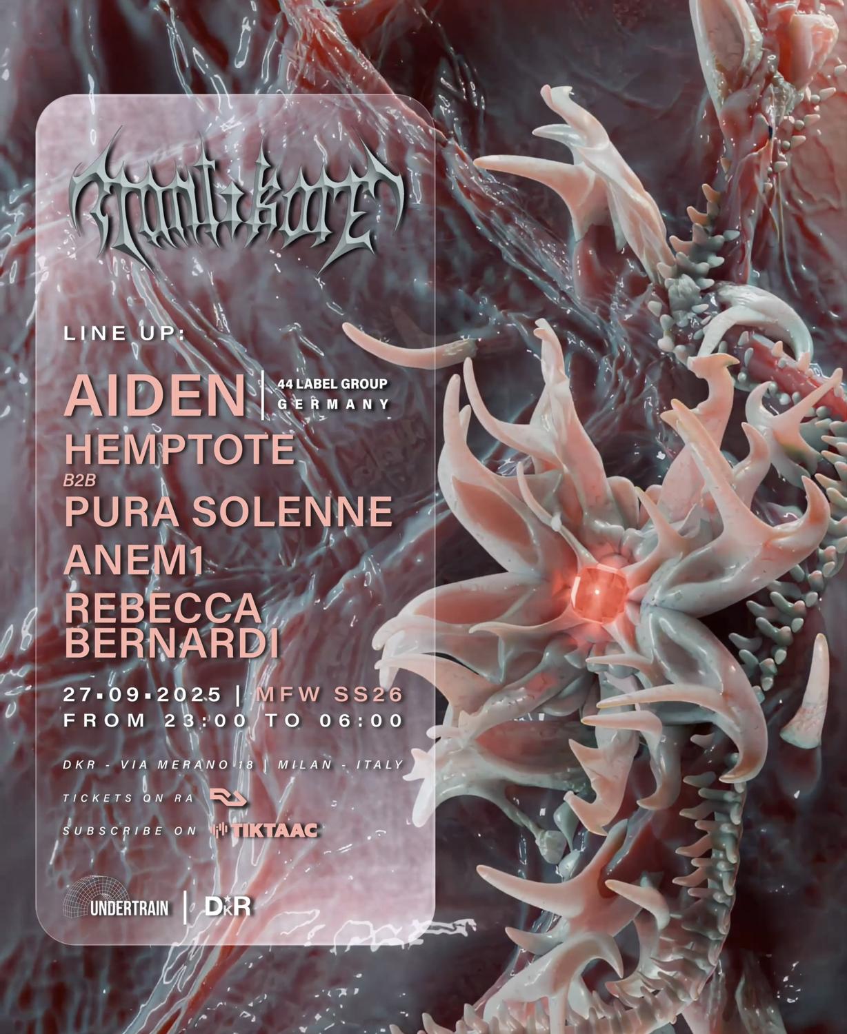 Mantikore X Mfw Ss26 W// Aiden, Hemptote B2B Pura Solenne, Anem1, Rebecca Bernardi