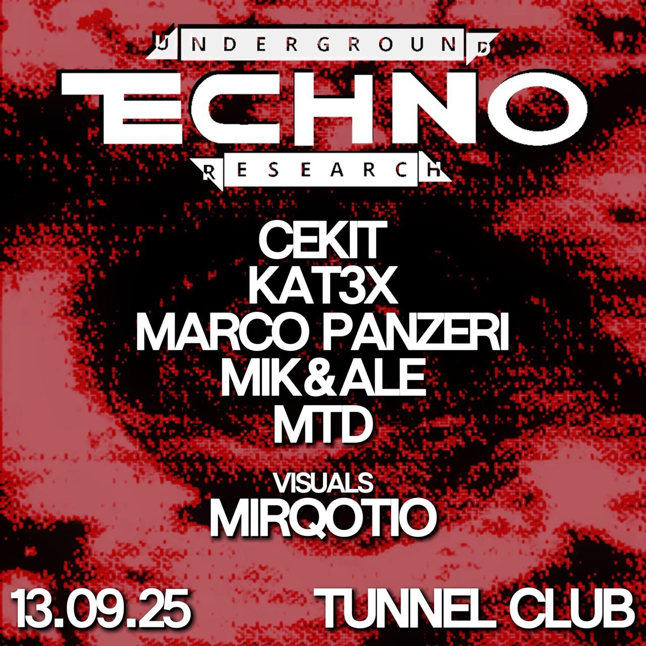 Underground Techno Research - Opening Mik&Ale - Mtd - Kat3X -