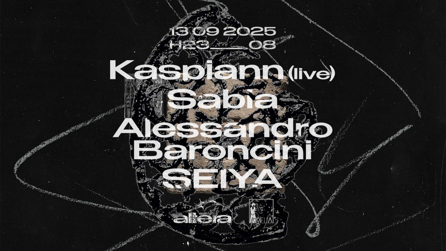 Altéra W/ Kaspiann (Live), Sabla - Circolo Amelia Season Opening
