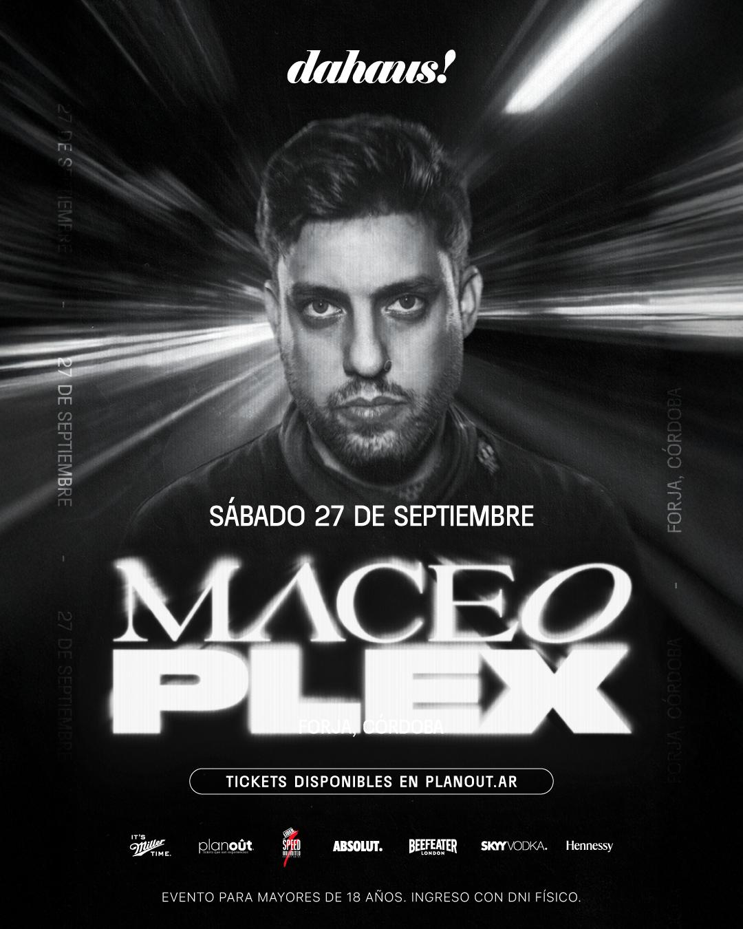 Maceo Plex X Dahaus