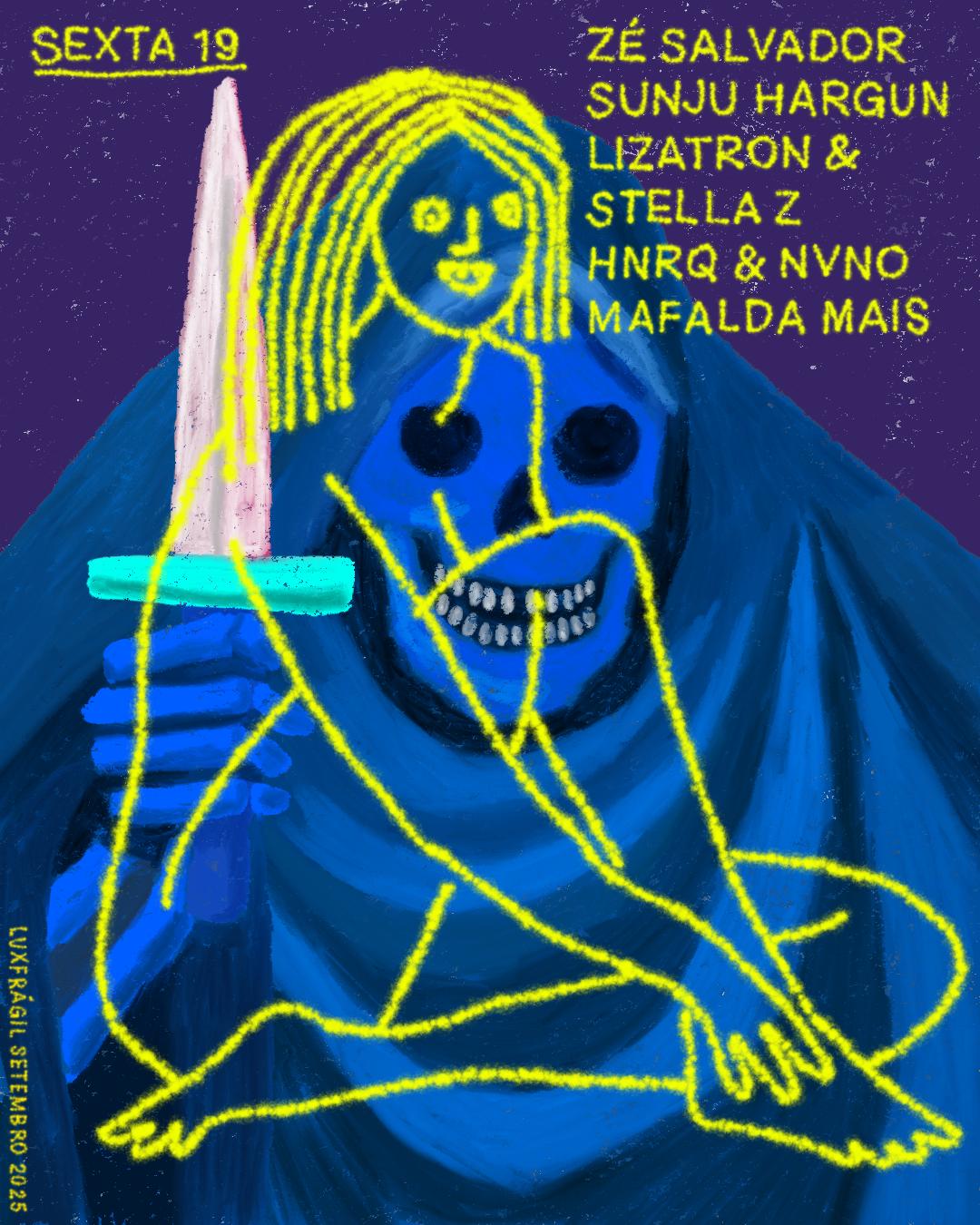 Sunju Hargun, Zé Salvador, Lizatron & Stella Z, Nvno, Hnrq