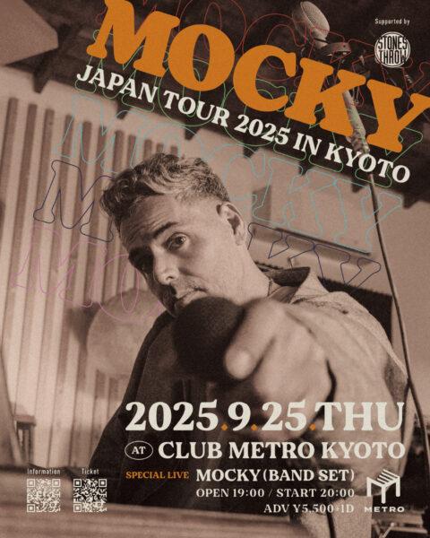 Mocky Japan Tour 2025 In Kyoto