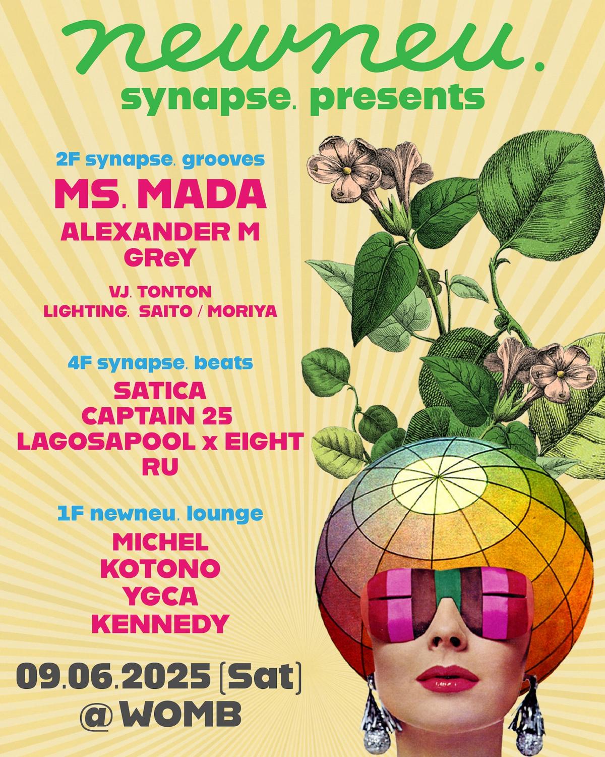 Newneu. Synapse. Presents Ms. Mada