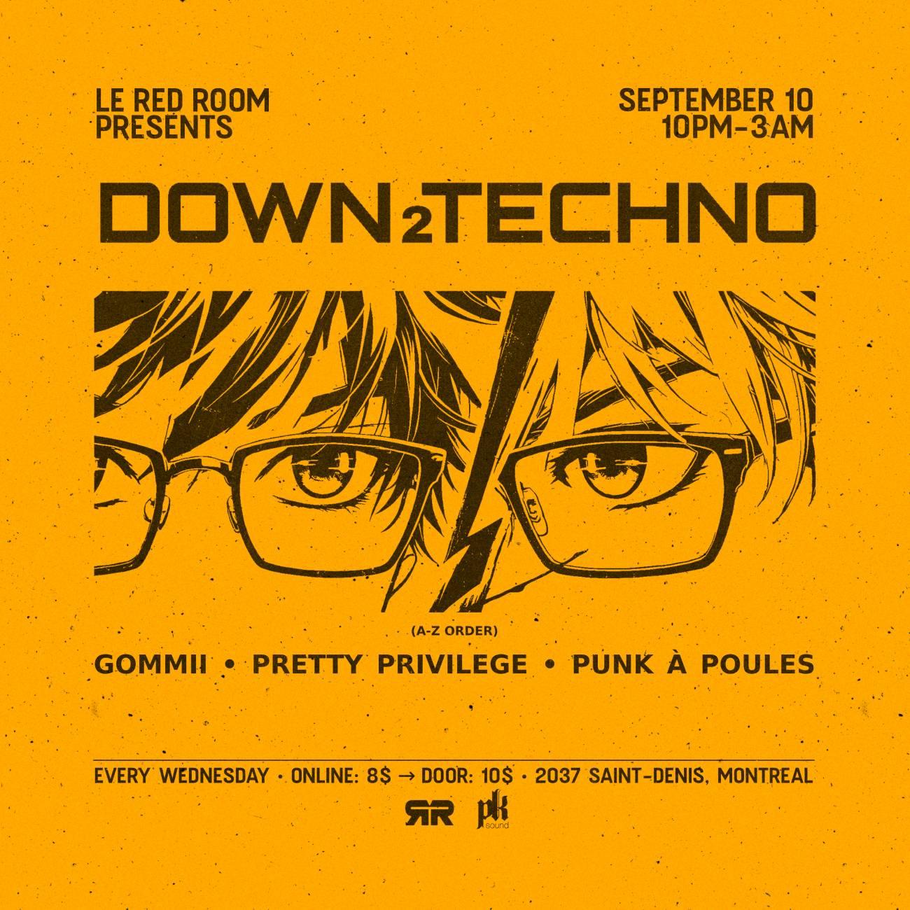 Down2Techno (Every Wednesday)