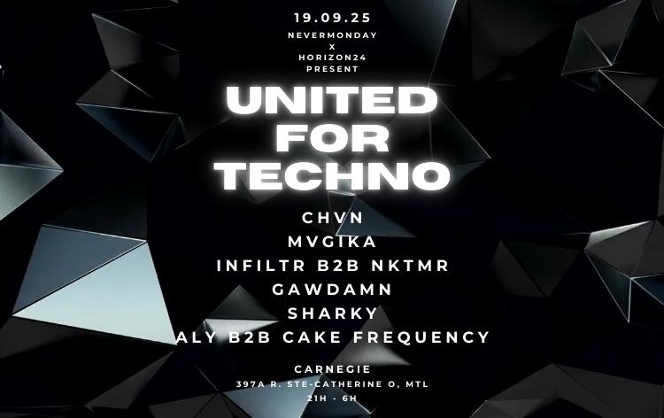 United For Techno At Carnegie