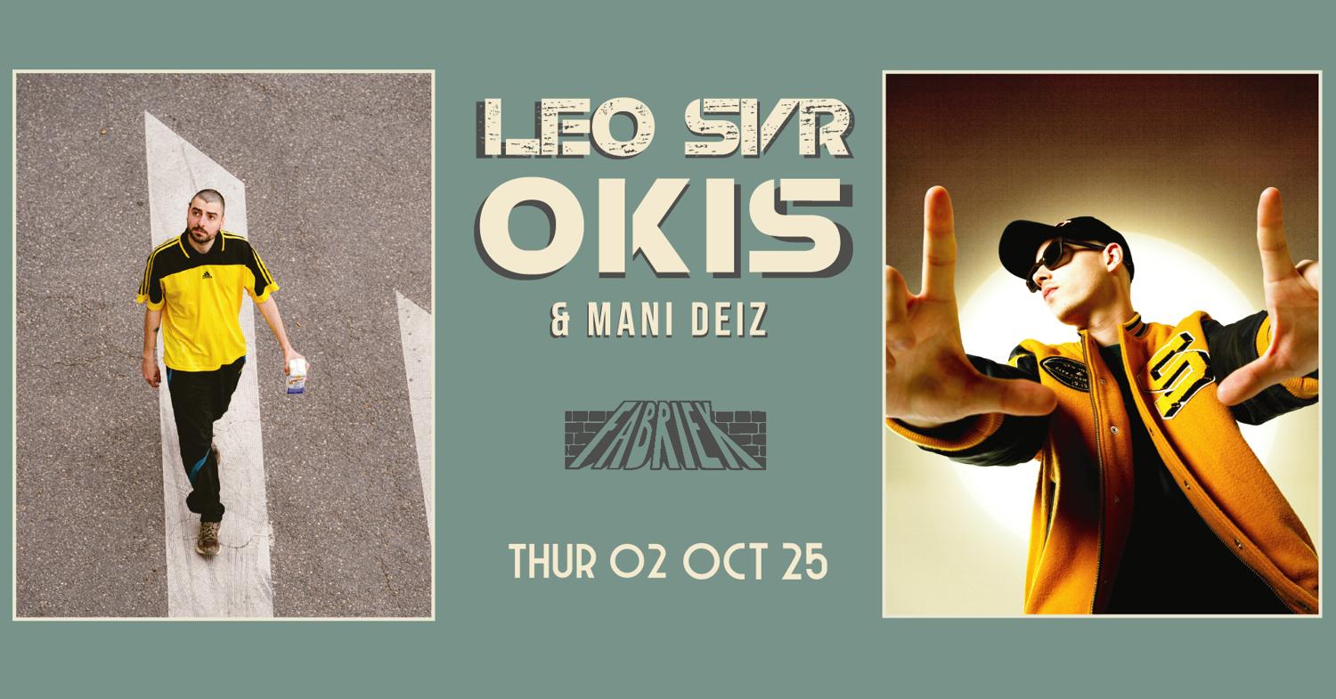 Concert: Okis & Mani Deiz │Leo Svr