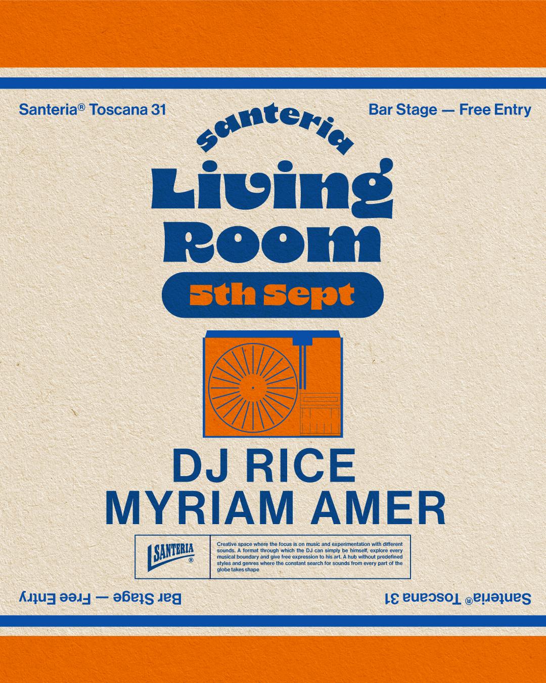 Santeria Living Room - Dj Set