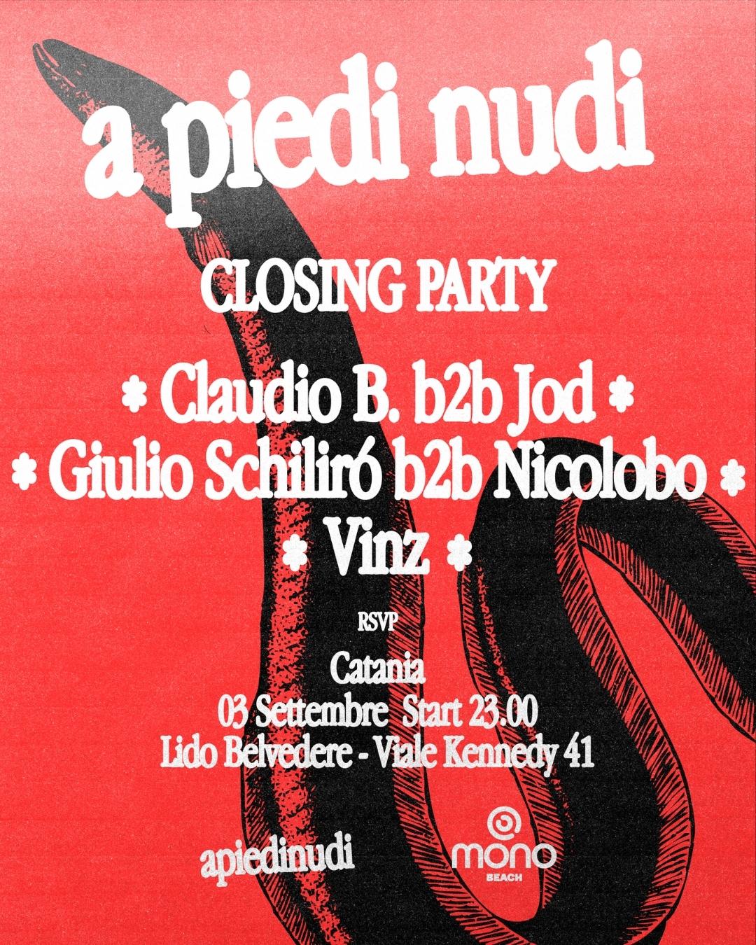 A Piedi Nudi - Closing Party