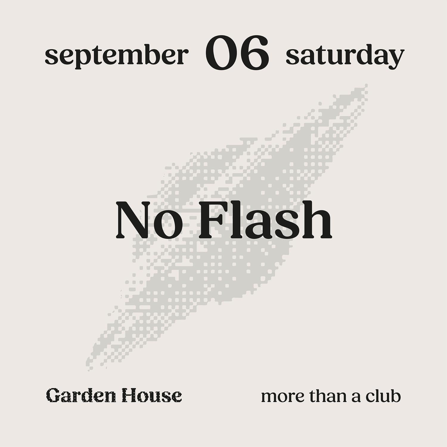 Garden House Club Invites: No Flash