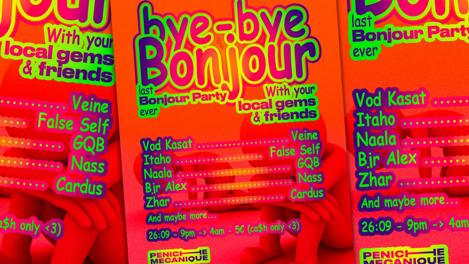 Last Bonjour Party Ever