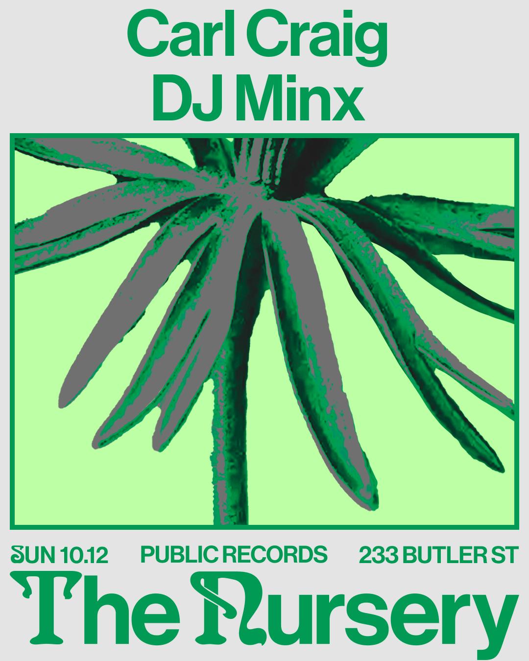 Carl Craig + Dj Minx In The Atrium