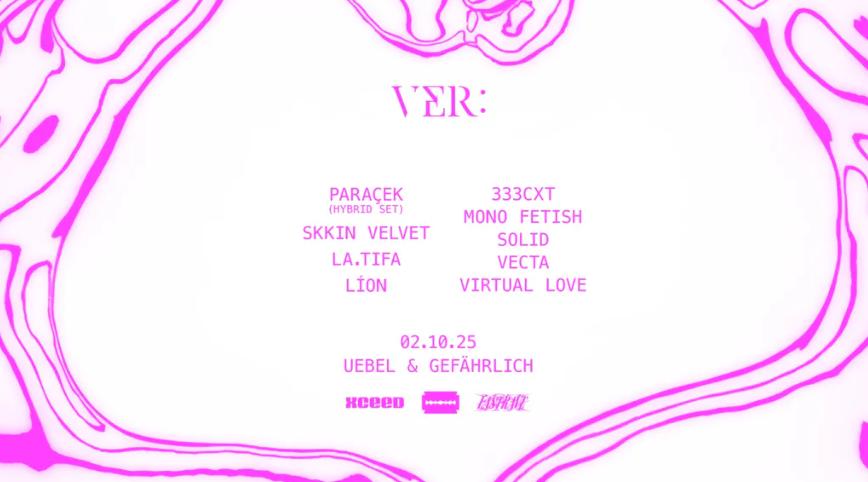 Ver: With Paraçek (Hybrid Set), Skkin Velvet & Last/Rave At Uebel&Gefährlich