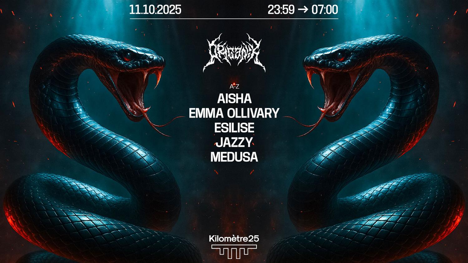 Organik: Jazzy, Aisha, Emma Ollivary, Esilise, Medusa