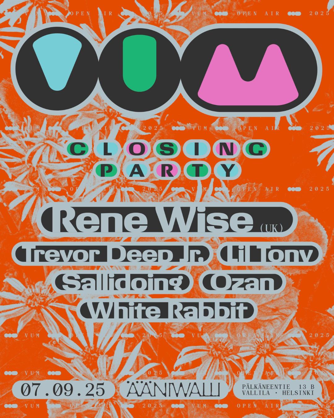 Vum Open Air 2025 Closing Party