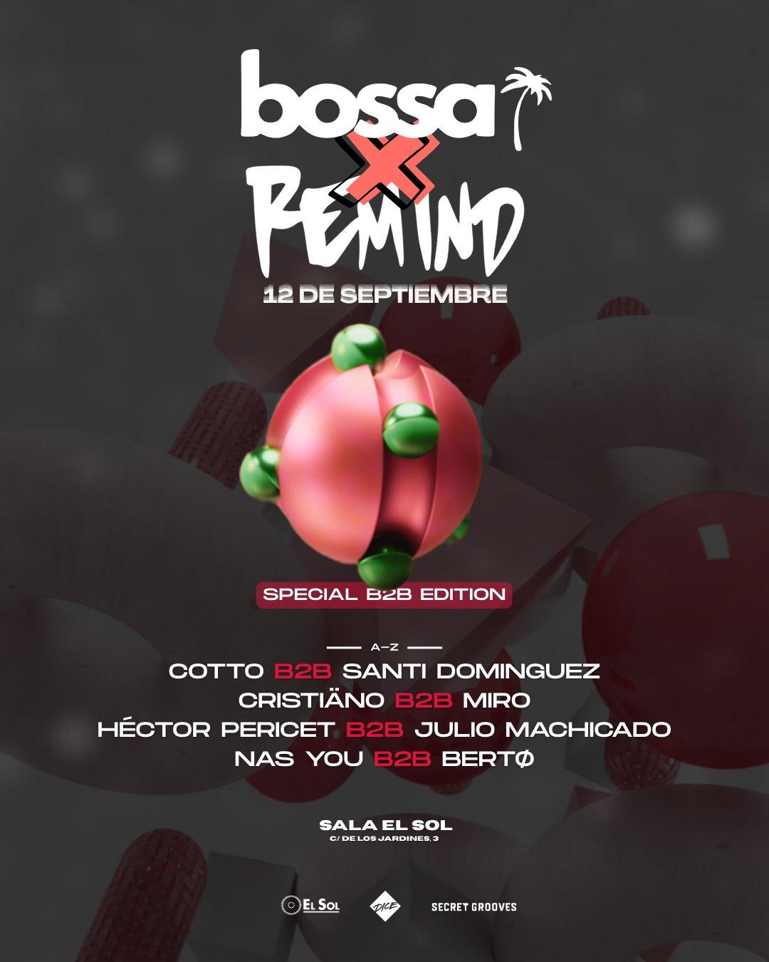 Lista Gratis Hasta La 1:30 - Bossa (Tech House)