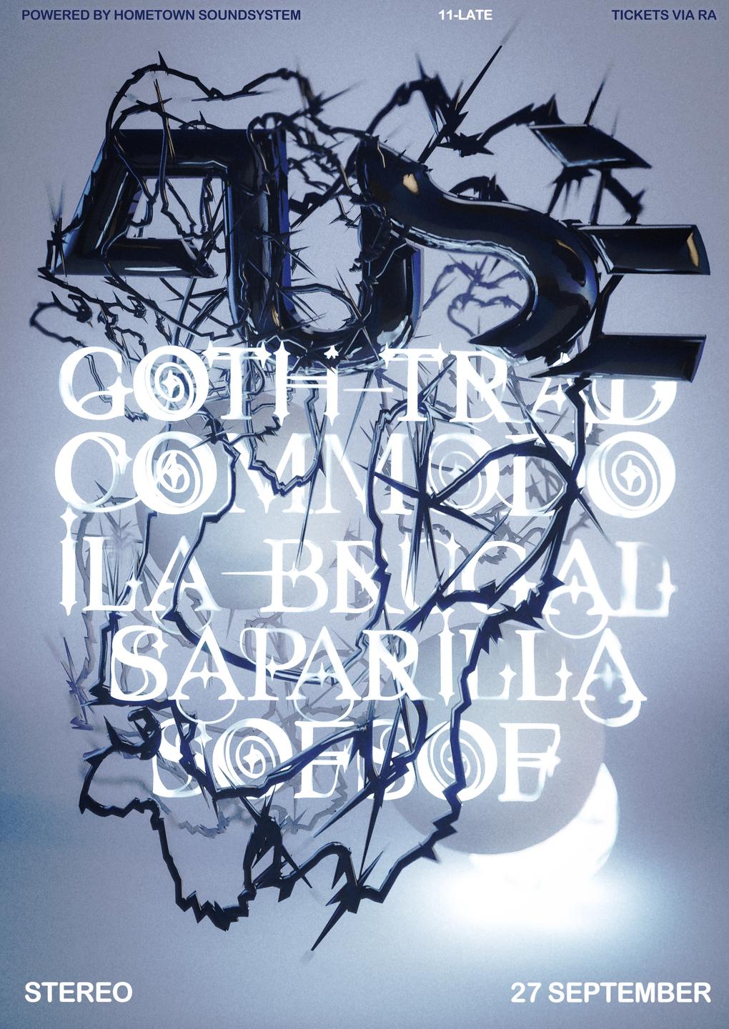Fuse Gla X Stereo: Goth-Trad, Commodo, Ila Brugal