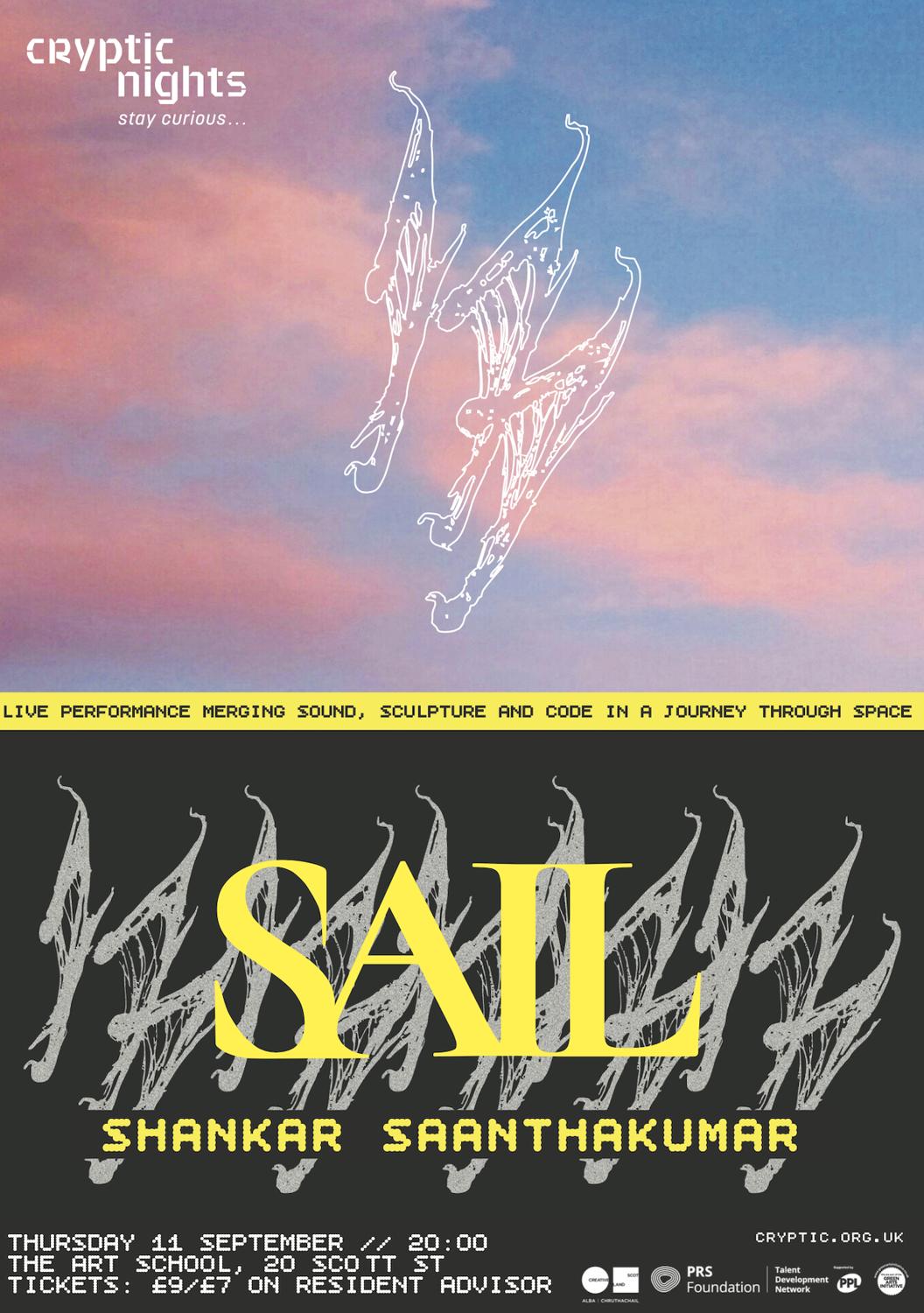 Cryptic Nights: Sail // Shankar Saanthakumar