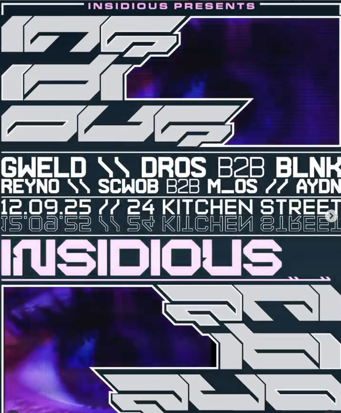 Insidious Events: Dros B2B Blnk