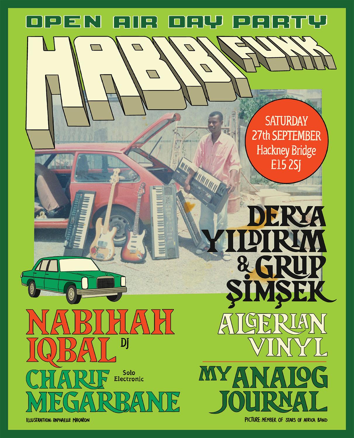 Habibi Funk & Friends — Open Air Day Party In Hackney Wick