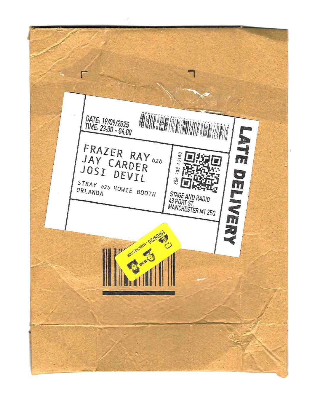 Late Delivery: Frazer Ray B2B Jay Carder + Josi Devil