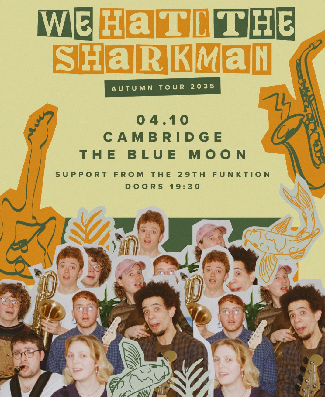 We Hate The Sharkman - Debut Album Tour Cambridge