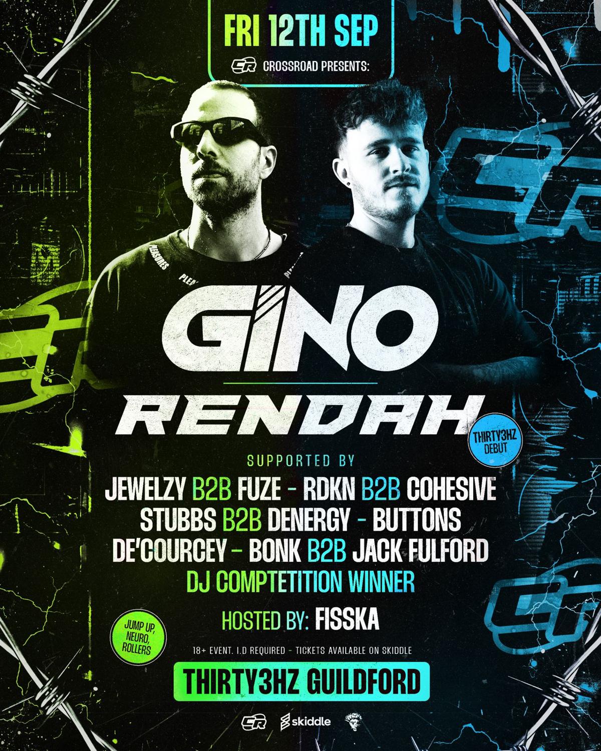 Crossroad Records - Thirty3Hz Guildford (Gino And Rendah)