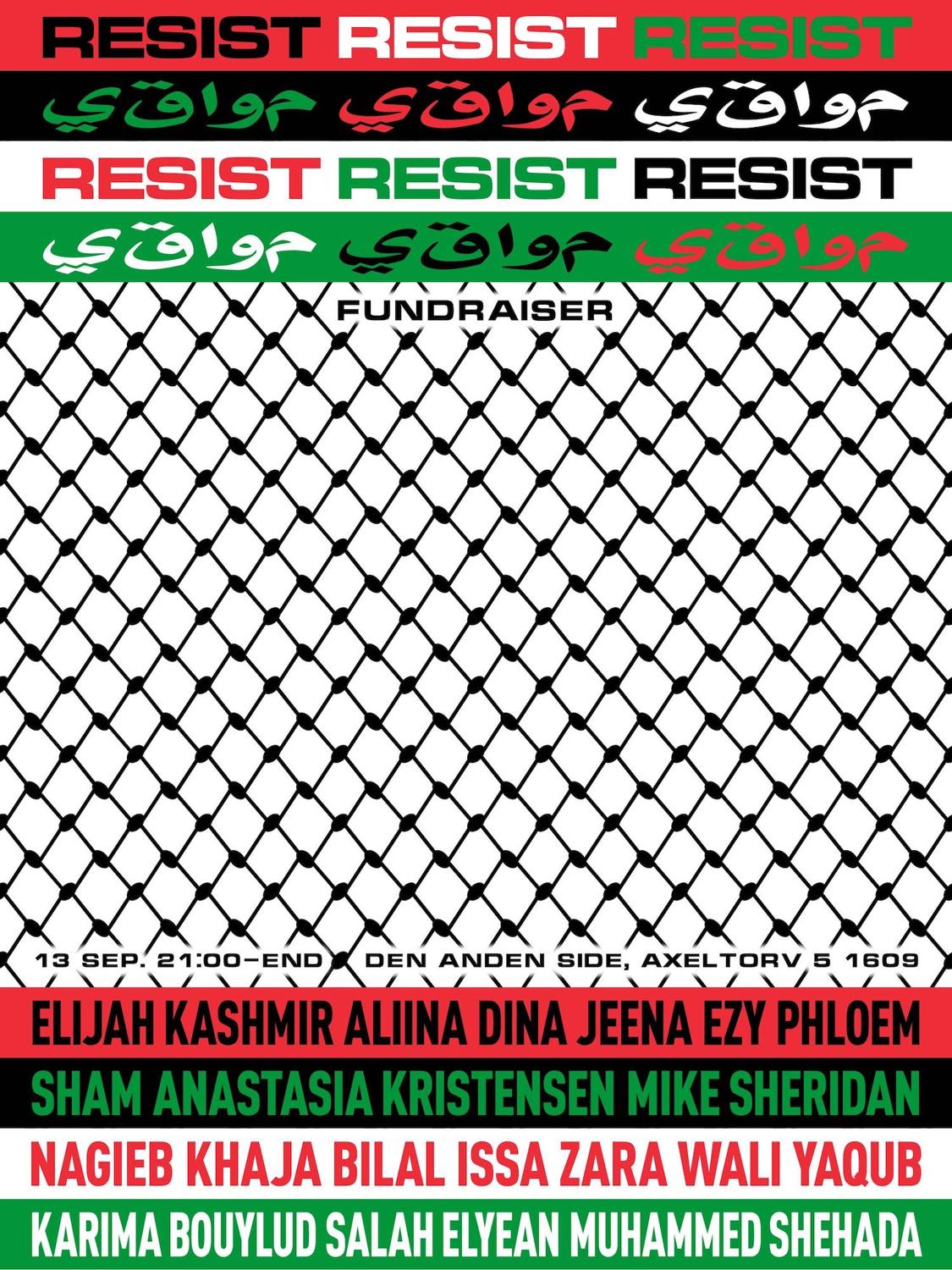 Resist: Support And Fundraiser For Palestine