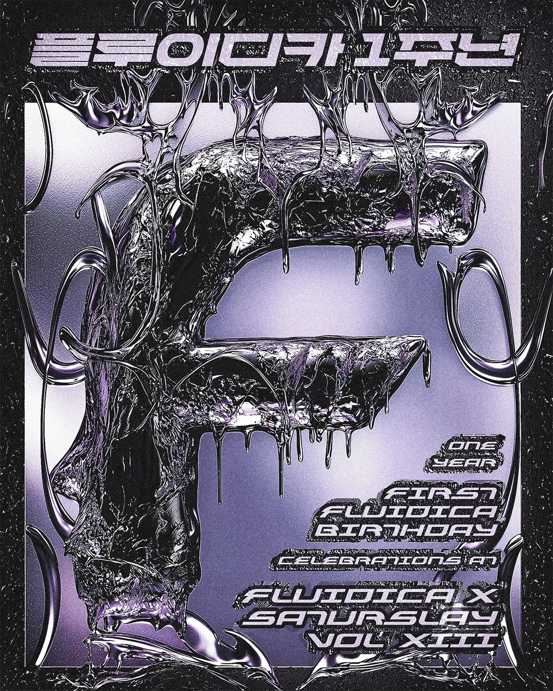 Fluidica X Saturslay: Vol Xiii