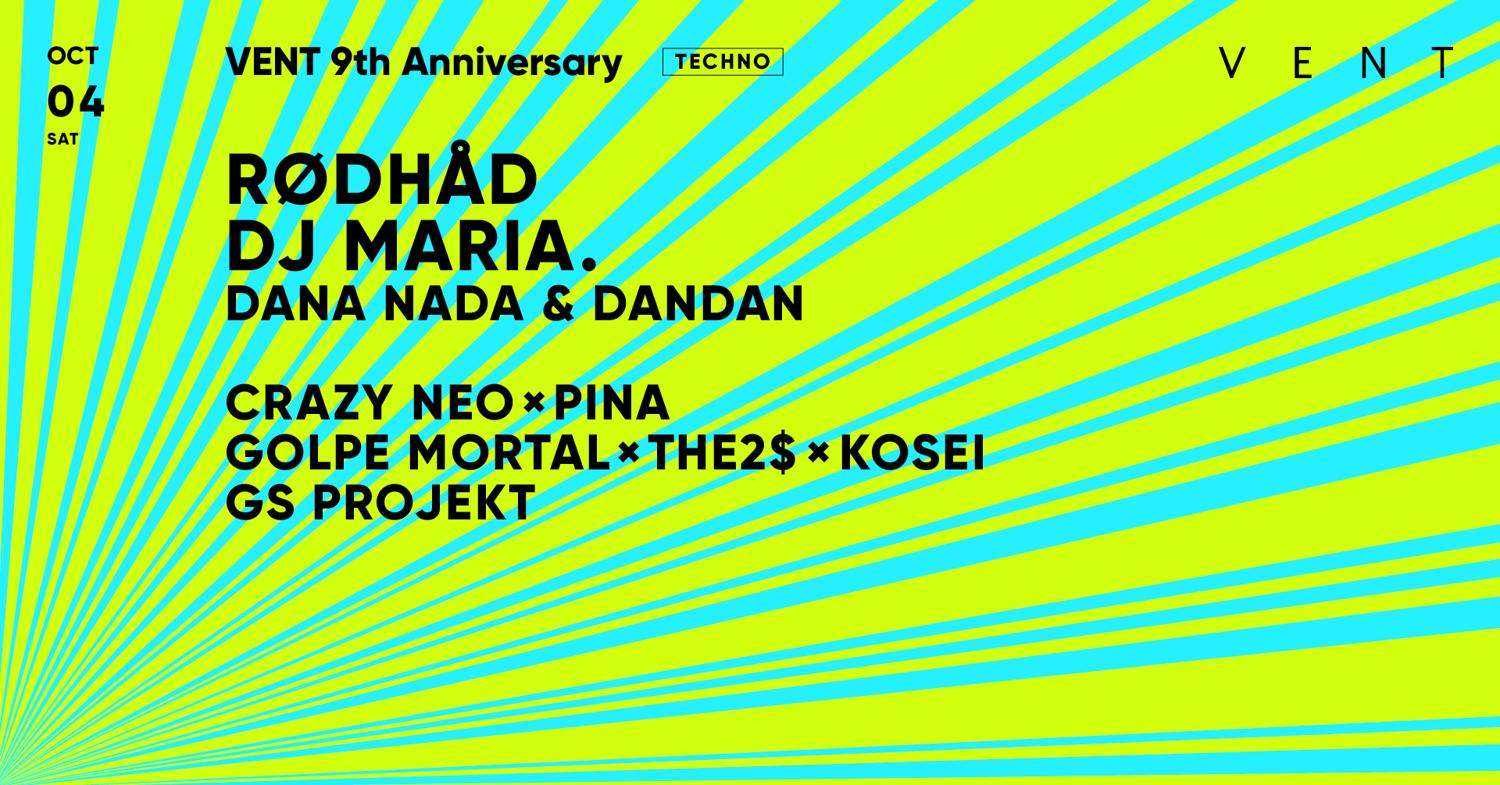 Rødhåd / Vent 9Th Anniversary