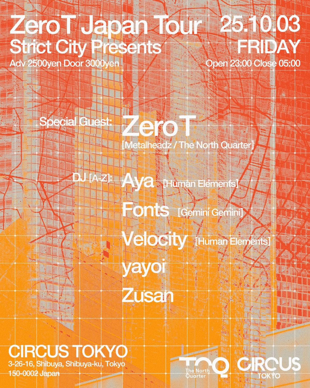 Strict City Presenets Zero T