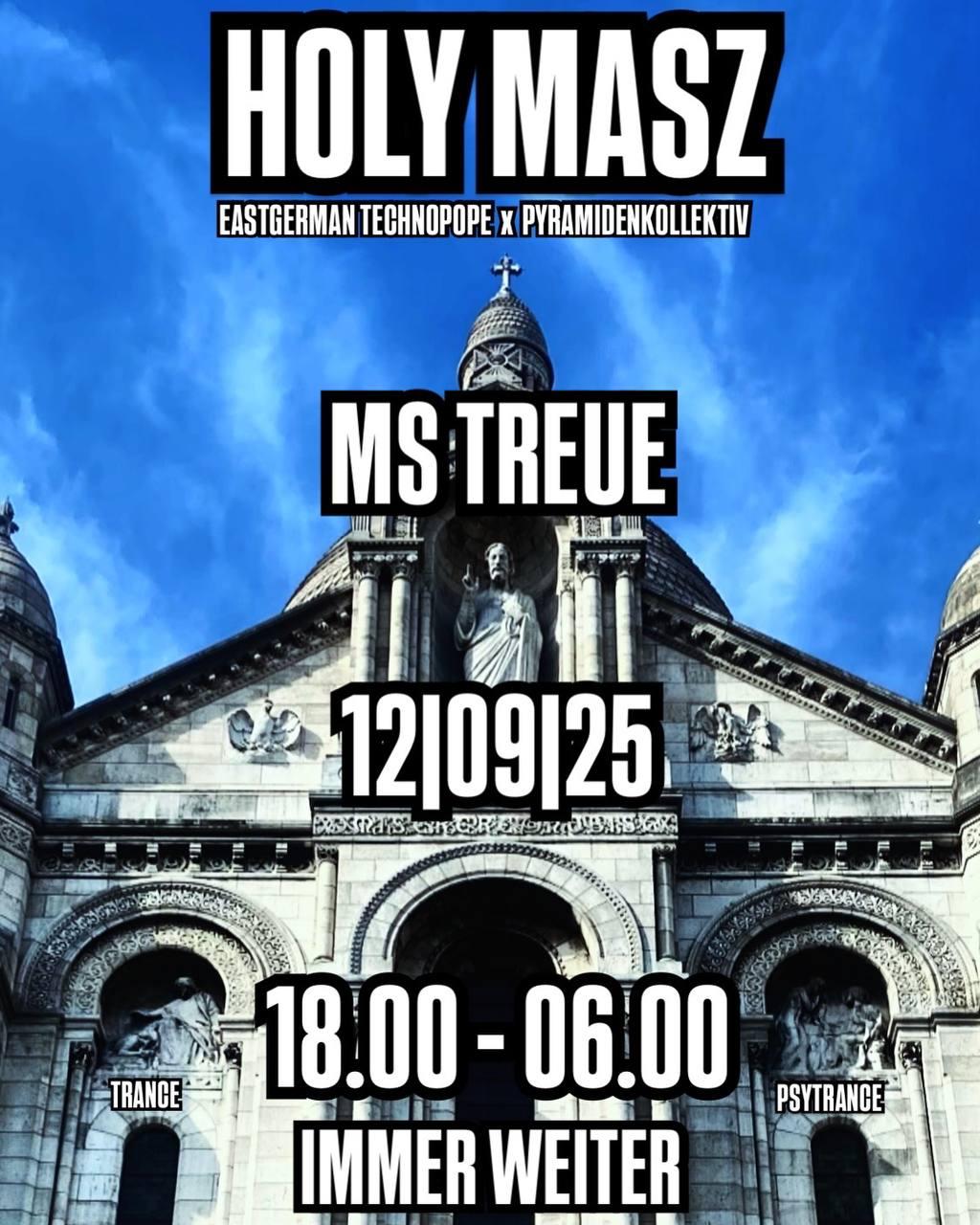 Holy Masz - Eastgerman Technopope X Pyramidenkollektiv